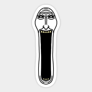 The Screamer Sticker